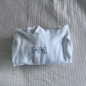 Hollister Cream Sweatshirt